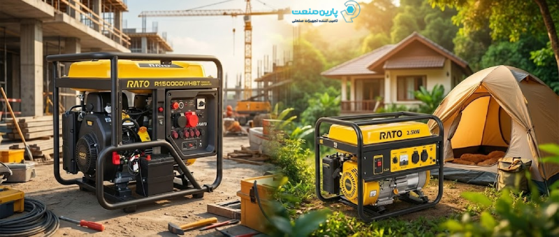 خرید موتور برق راتو اصل برای مصارف خانگی و صنعتی